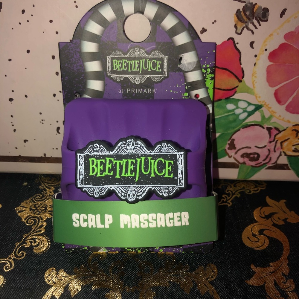 Beetlejuice Scalp massager -Hairbrush
